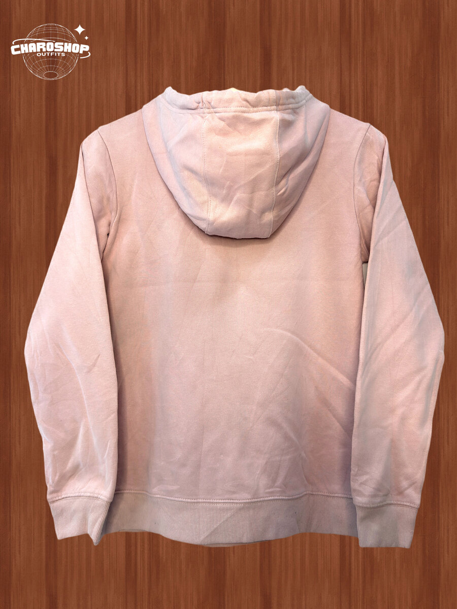 Sweat à capuche rose femme