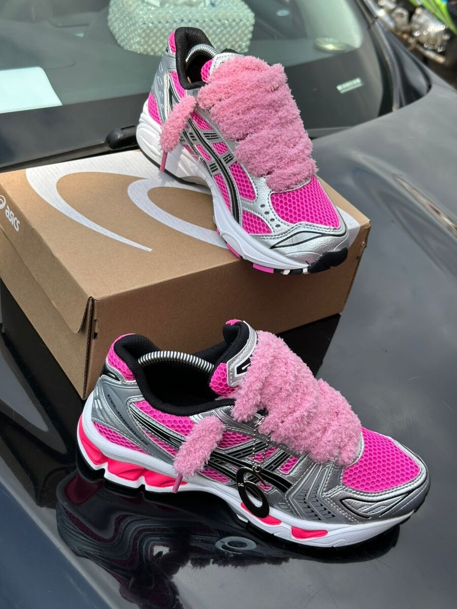 Asic rose fluo glamour