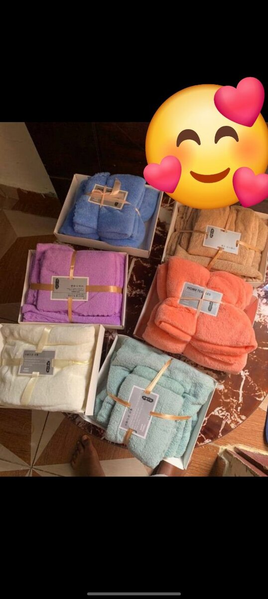 Ensemble de Serviettes Douces