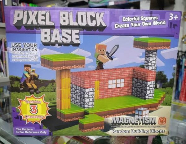 Jeu de Construction Magnétique 3D