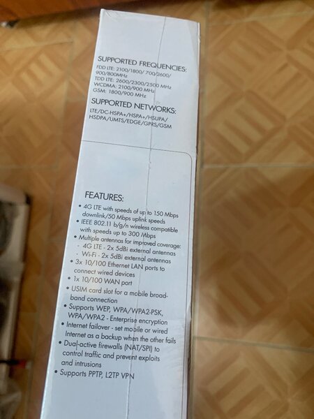 D-Link 4G lte router