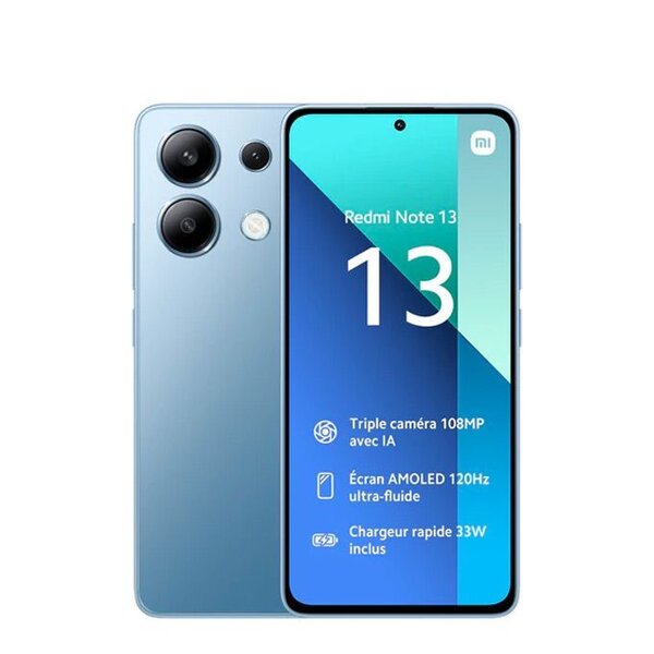 Smartphone XIAOMI Redmi Note 13 - 6.67" - 4G - 8/256 Go
