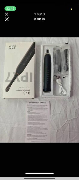 Brosse à dents électrique IPX7