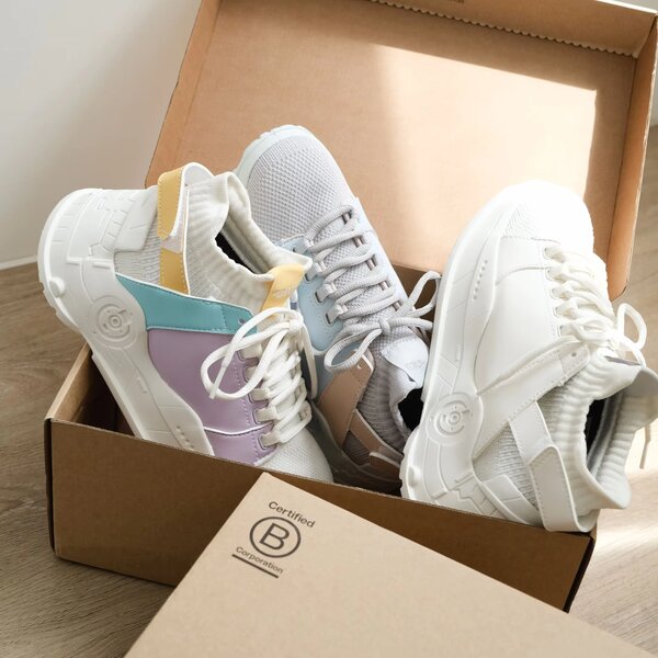 Baskets légères et stylées