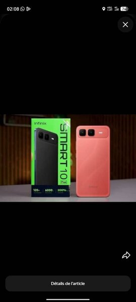 Smartphone Infinix SMART 10