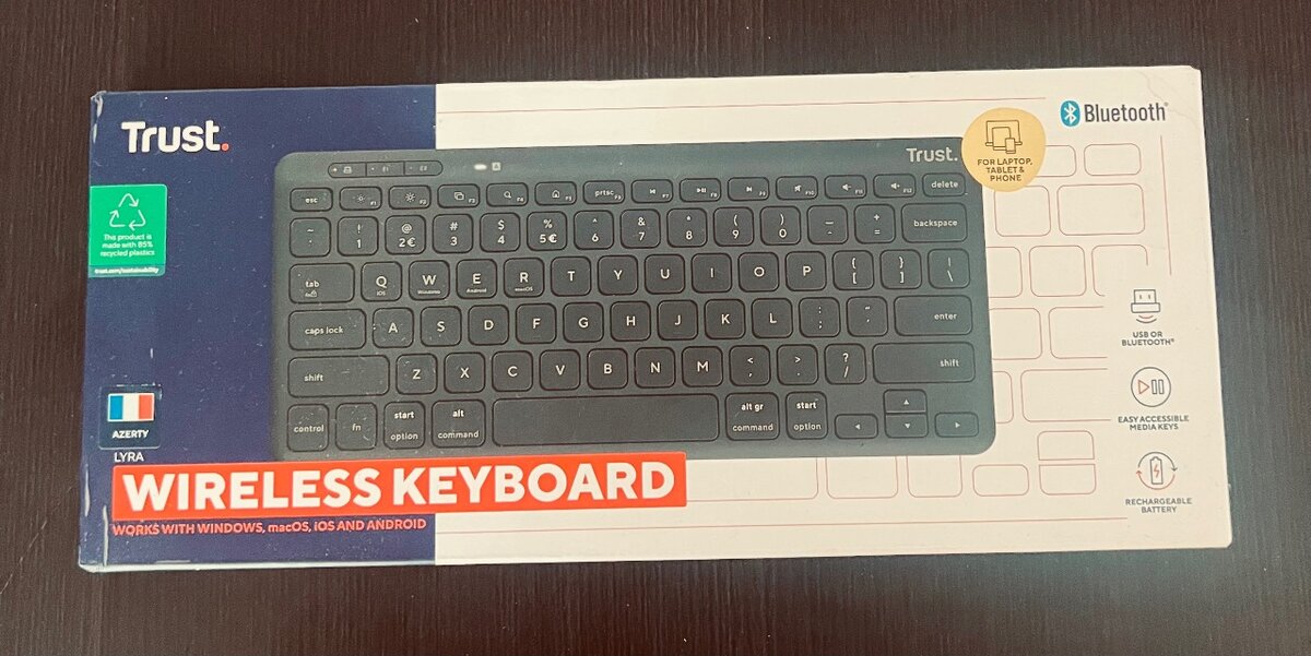 Clavier Bluetooth Trust