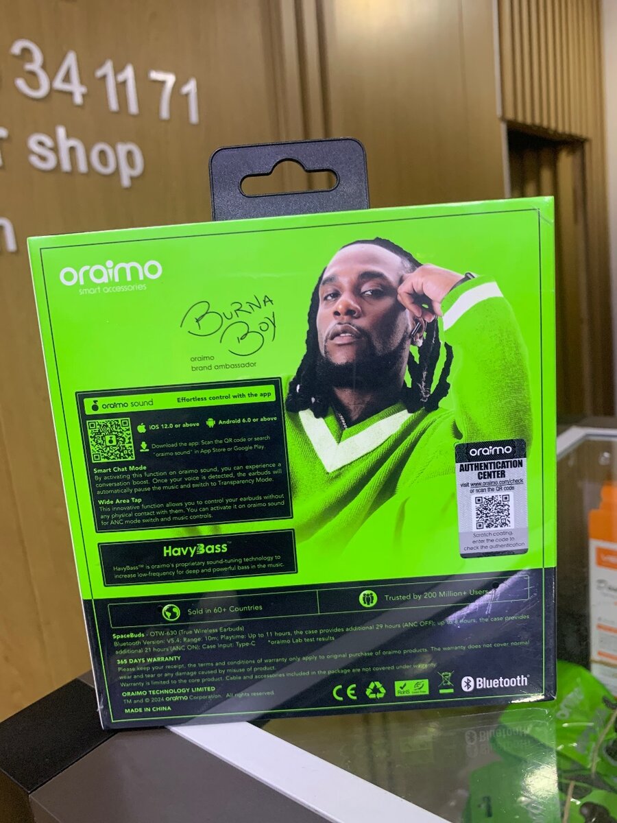Oraimo Écouteurs ANC Sans Fil