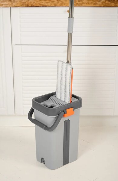 Швабра с отжимом и ведром