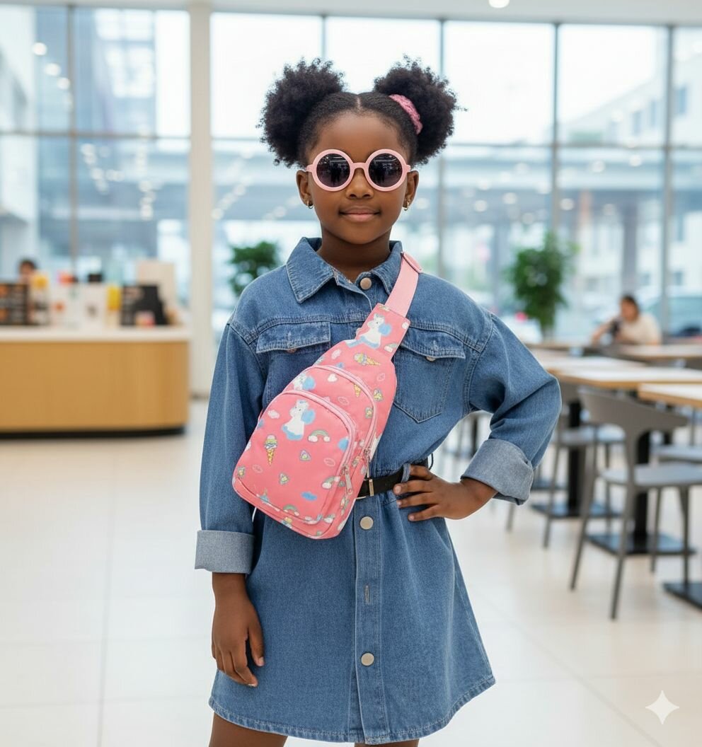 Sac rose Licorne fillette