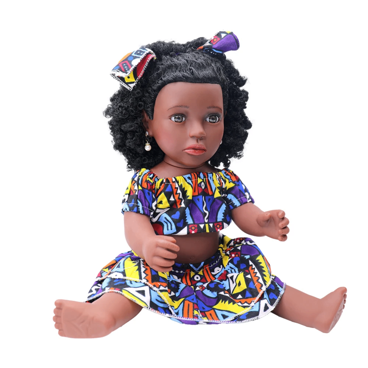 Poupées afrolook colorées