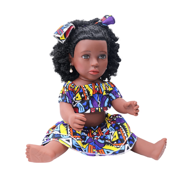 Poupées afrolook colorées