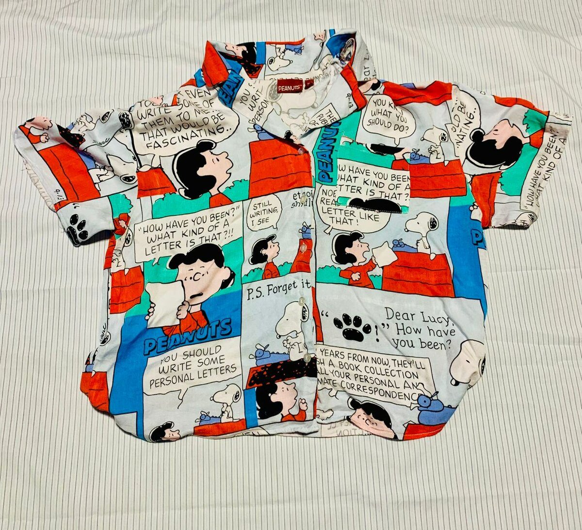 Peanuts Cartoon Print Shirt