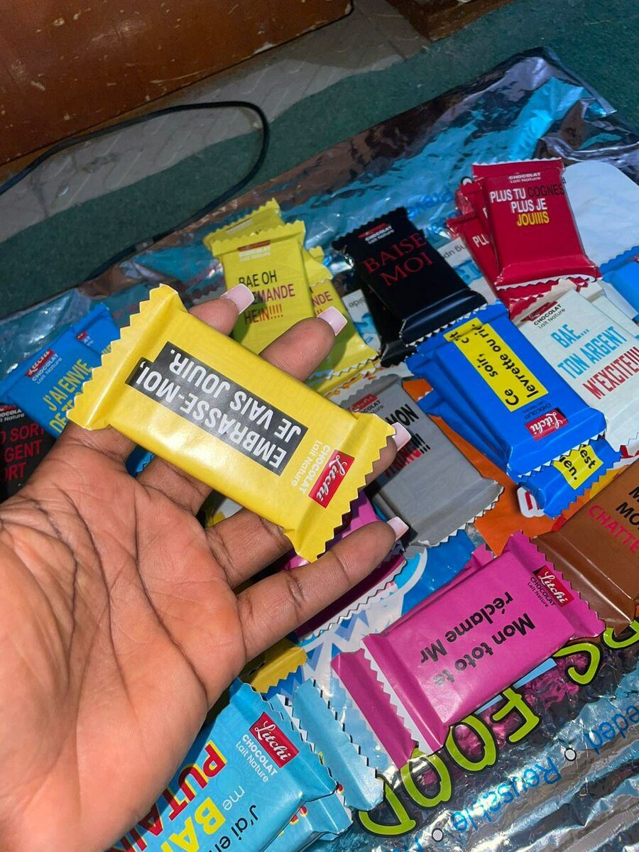 Chocolats personnalisés Luchy