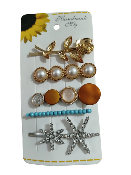 Fancy Hair Pins Card