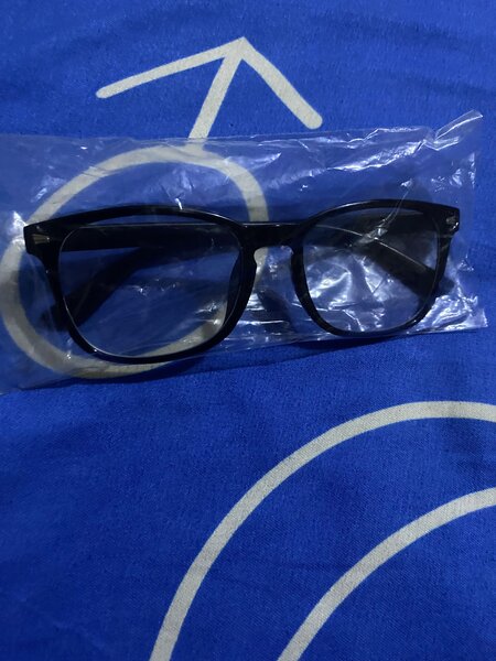 Lunettes chrome transparentes