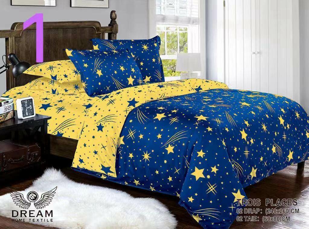 Draps de lit 3 places