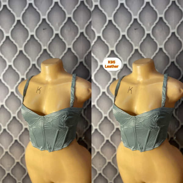 Beautiful thrifted corset tops and tops 