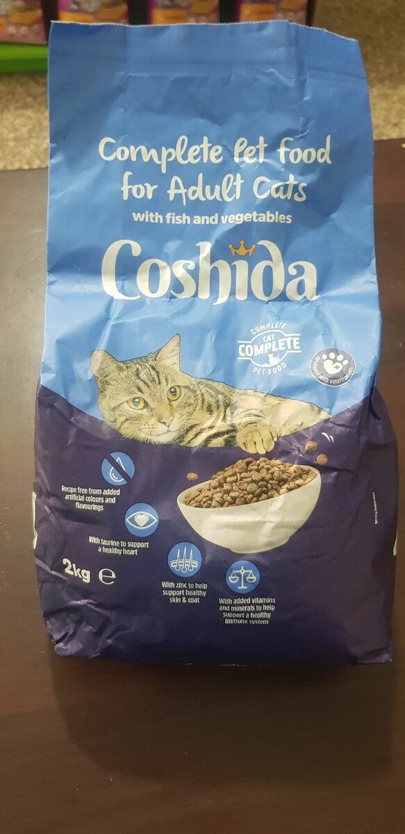 Highly Nutritious Coshida Complete Cat Food