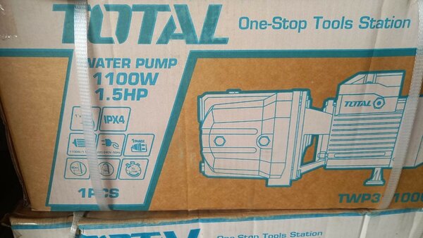 TOTAL 1.5 HP WATER PUMP 1100W