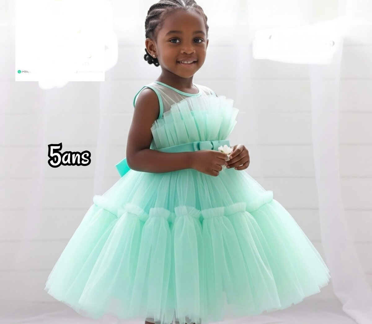 Robe festive pour filles