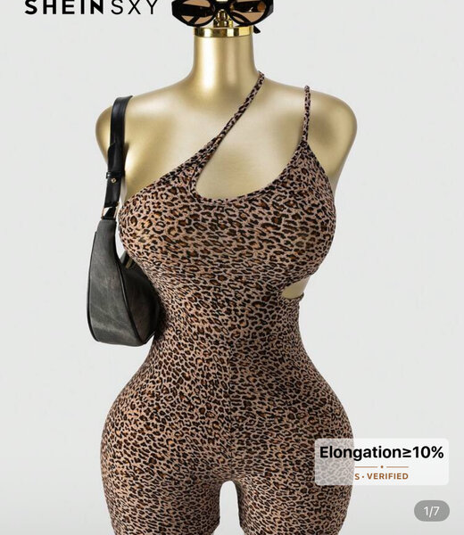 Combinaison léopard sexy