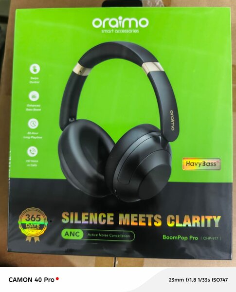 Casque Oraimo ANC BoomPop Pro