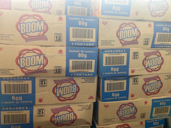 BOOM Lessive en Poudre 80g