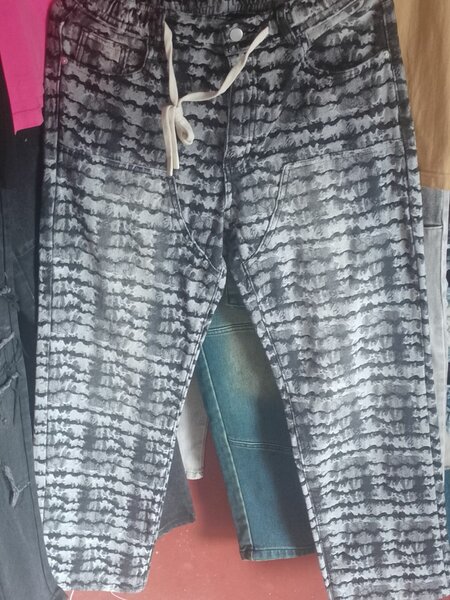 Jeans cargo pour hommes et fem