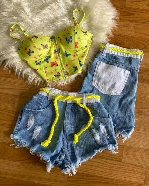 Ensemble Été Femme Papillon