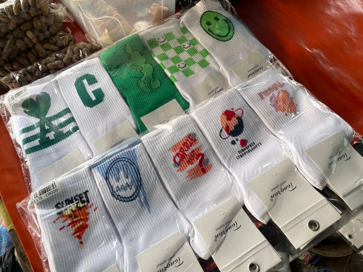 Chaussettes 100% coton