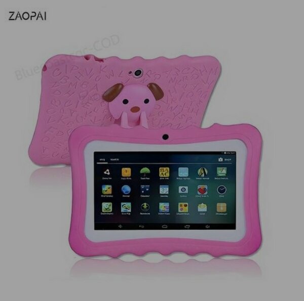 ZAOPAI Tablette tactile enfant rose