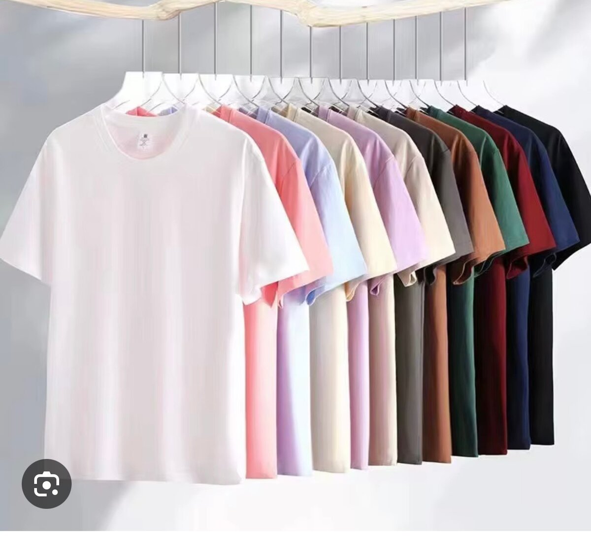T-shirts unisexe colorés