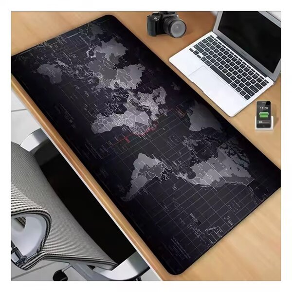 Tapis de souris géant carte monde