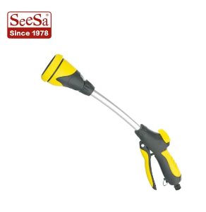 8 Function Adjustable Nozzle Long Aluminum Rod Garden High Pressure Car Wash Garden