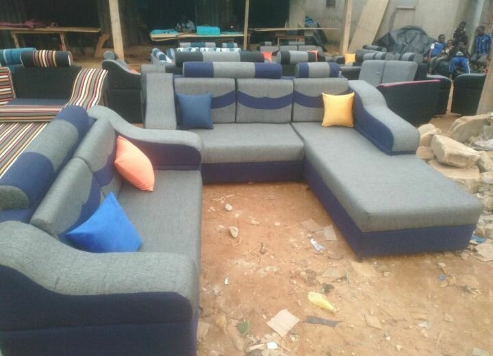 Canapé d'angle moderne