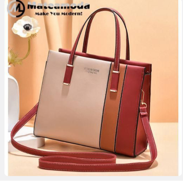 Sac à main moderne multicolore