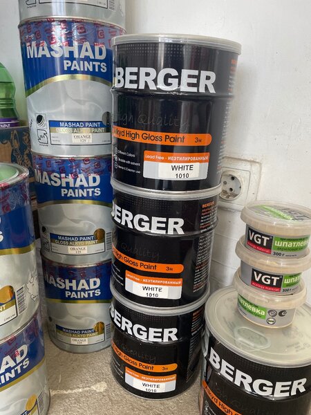 краски для полов