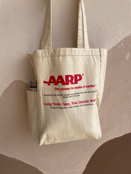 Sac en toile personnalisé avec poche latérale