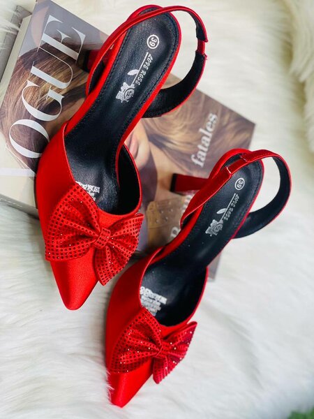 Ladies butterfly heels