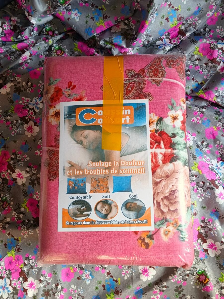 Oreiller Confort Floral Douleur