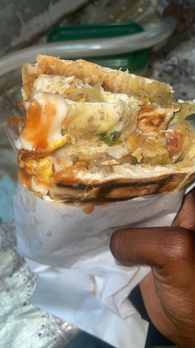 Délicieux sandwPoulet Fromage