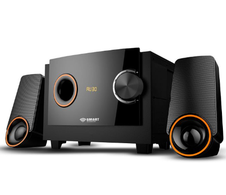 SMART TECHNOLOGY Système Audio Avec Haut-parleur Multimédia-STHB-4977M-FM-USB-carte Mémoire