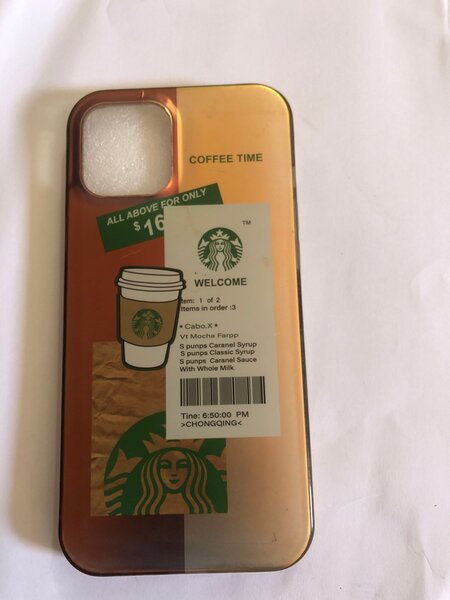 Coque iPhone Café Design