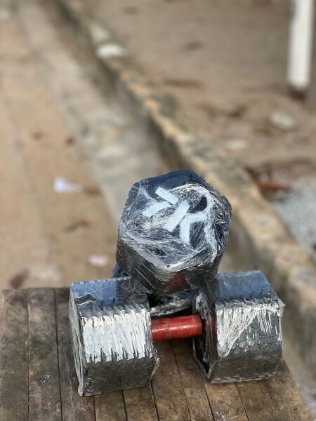 Haltères Hexagonaux