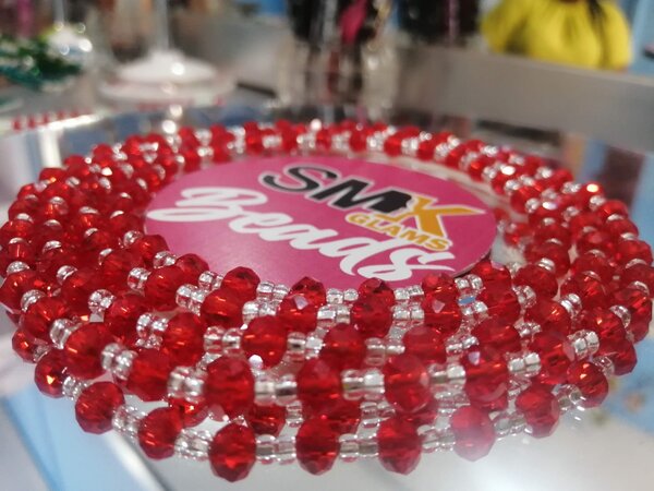 Colorful crystal beads