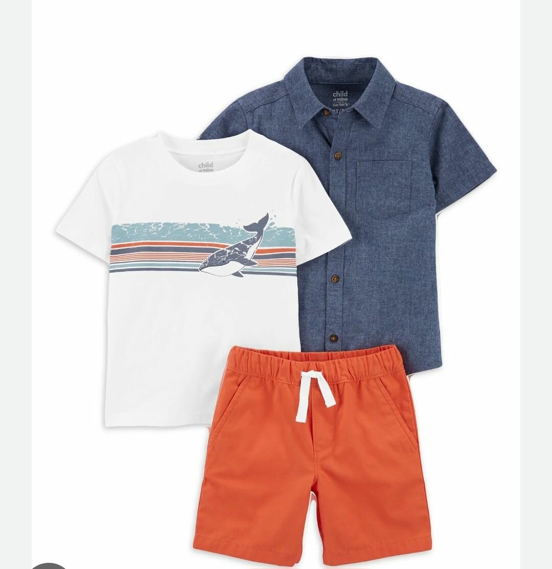3pc CARTERS BABY casual set