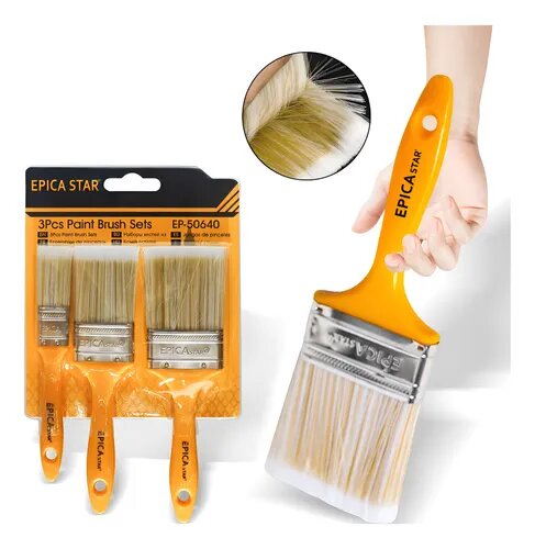 Set de 3 Pinceaux Peinture