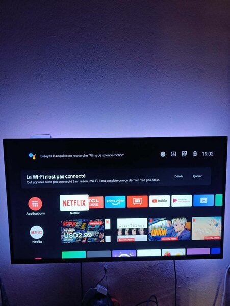 TCL TV 43" Android HDR Image