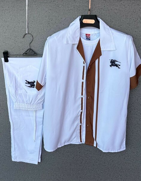 VINTAGE SHIRT TOP&DOWN TROUSER AVAILABLE IN 2XL & 3XL