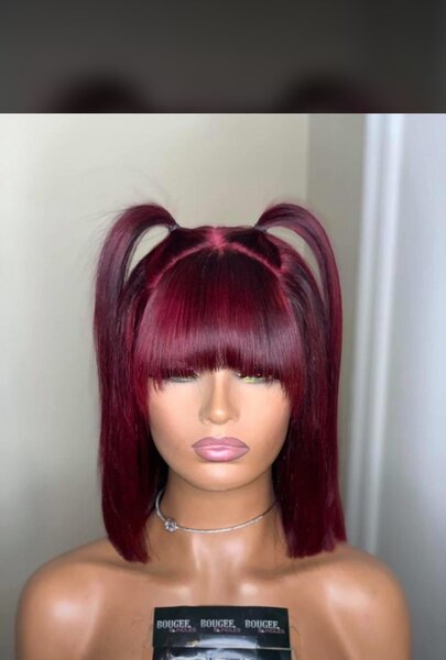 Perruque Frange avec closure